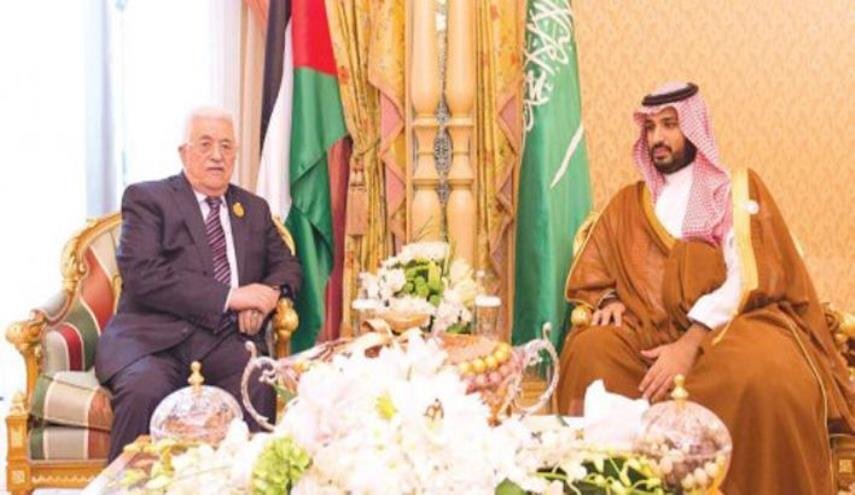 ولیعهد عربستان با محمود عباس دیدار کرد
