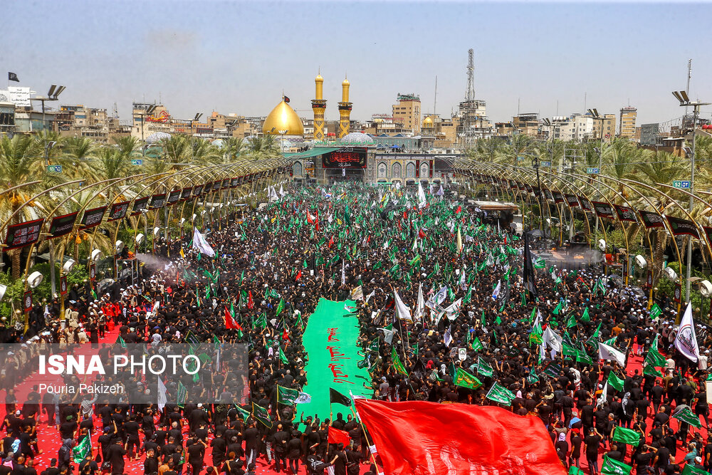 سوگواری «طایفه طویریج» در ظهر عاشورا - کربلا