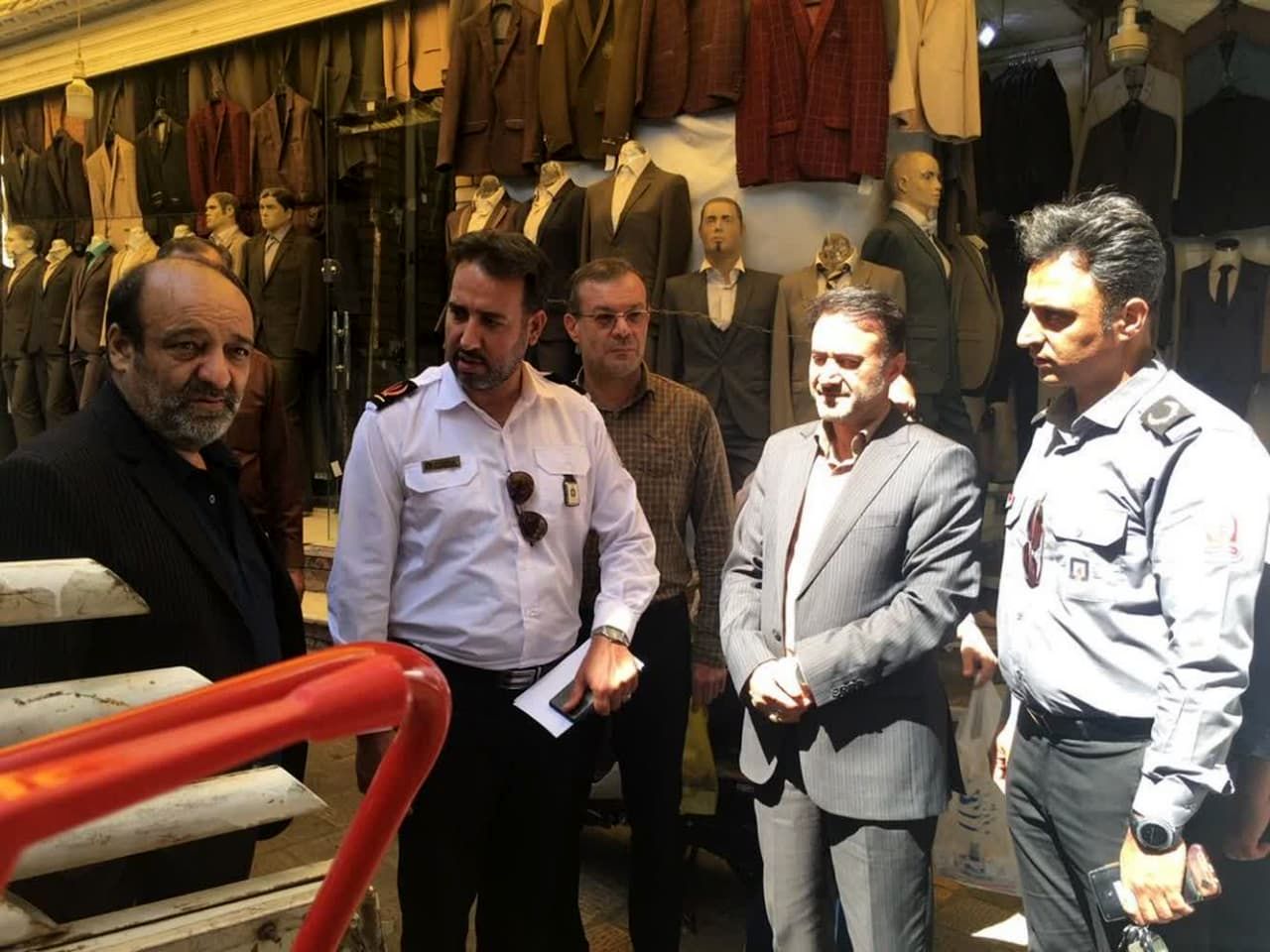 طرح ایمن سازی بازار سنتی قزوین آغاز شد