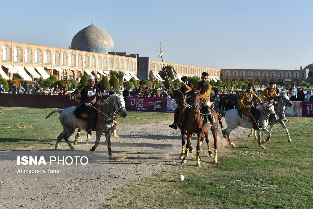 برگزاری چوگان در میدان نقش‌جهان