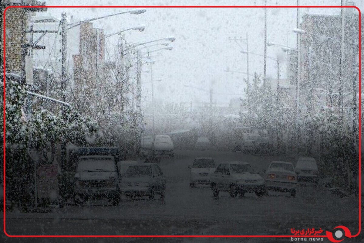بارش شدید برف تبریز همچنان ادامه دارد