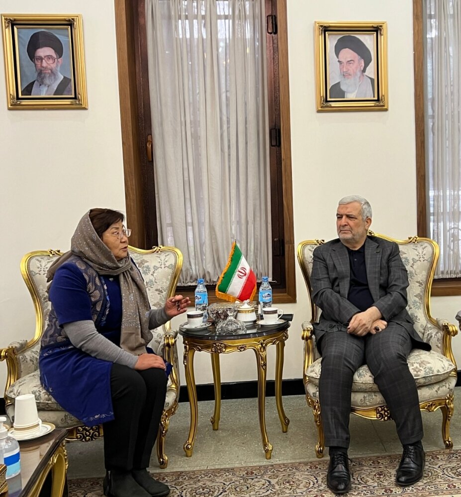 افغانستان | سازمان ملل | نمایندگی بررسی همکاری های مشترک در دیدار کاظمی قمی و رئیس نمایندگی سازمان ملل در افغانستان