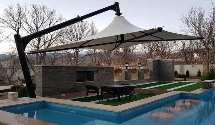 The correct way to install a pool canopy