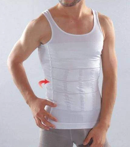 Belly girdle under men's dress