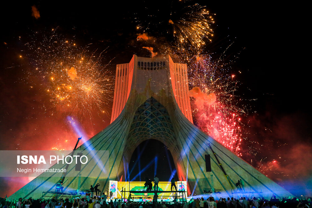 مهمونی ۱۰ کیلومتری غدیر در تهران