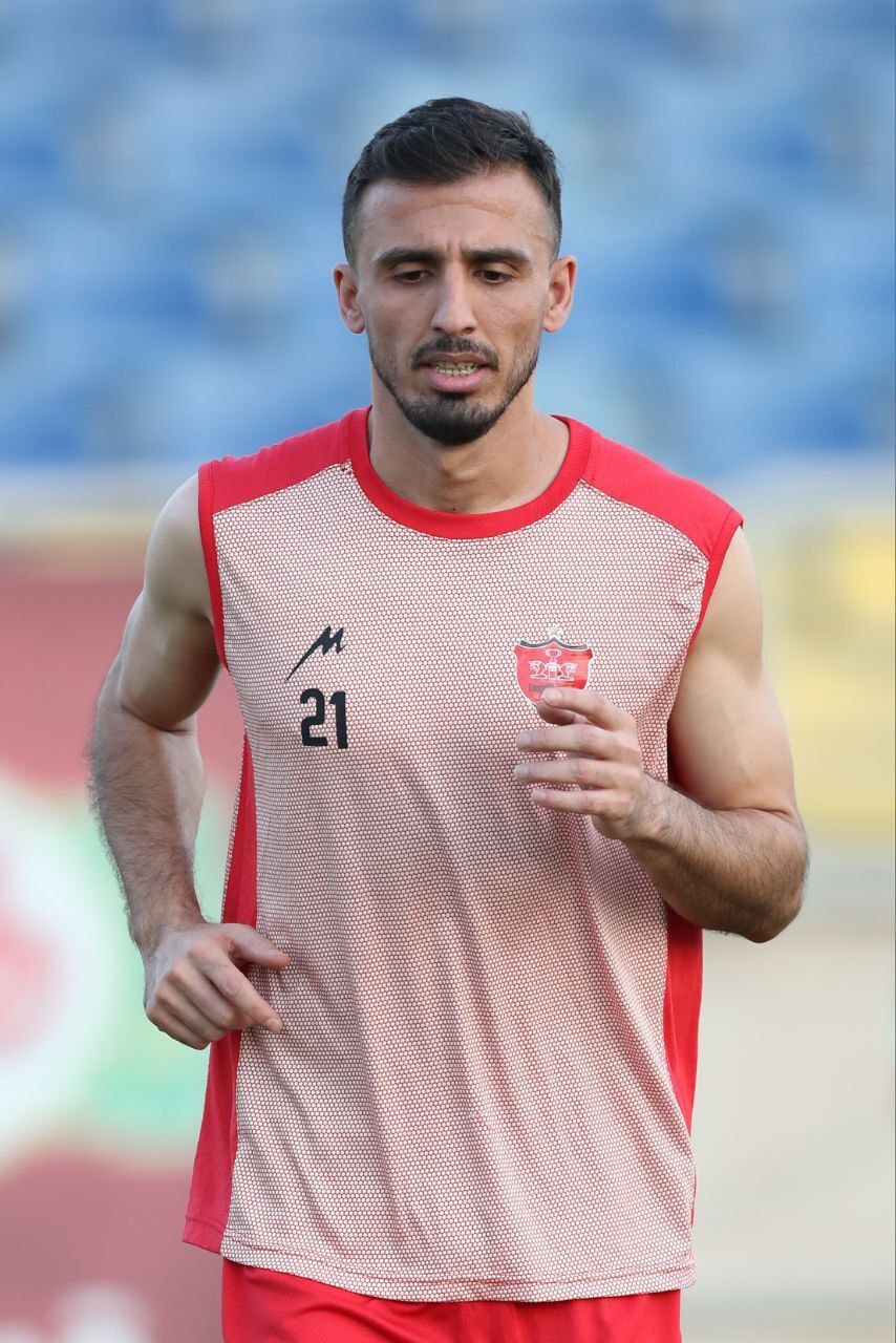 بازگشت صادقی به تمرینات پرسپولیس+عکس