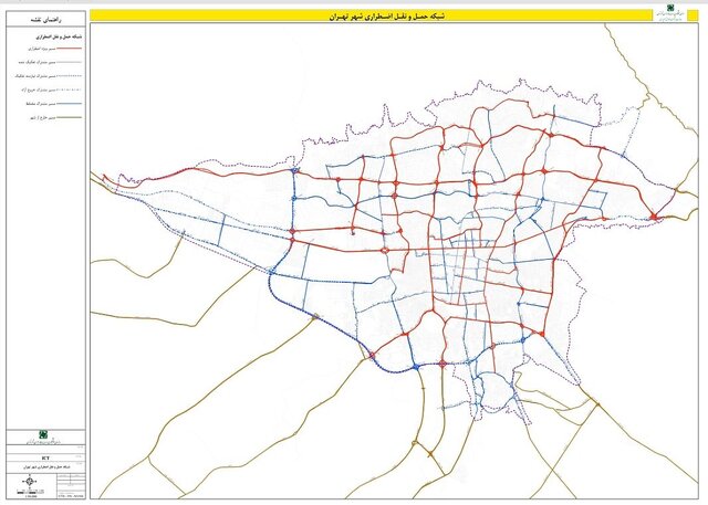 تابلو | تهران تعیین ۵۱۸ کیلومتر مسیر اضطراری در تهران/ آشکارسازی مسیرها با تابلوهای راهنما
