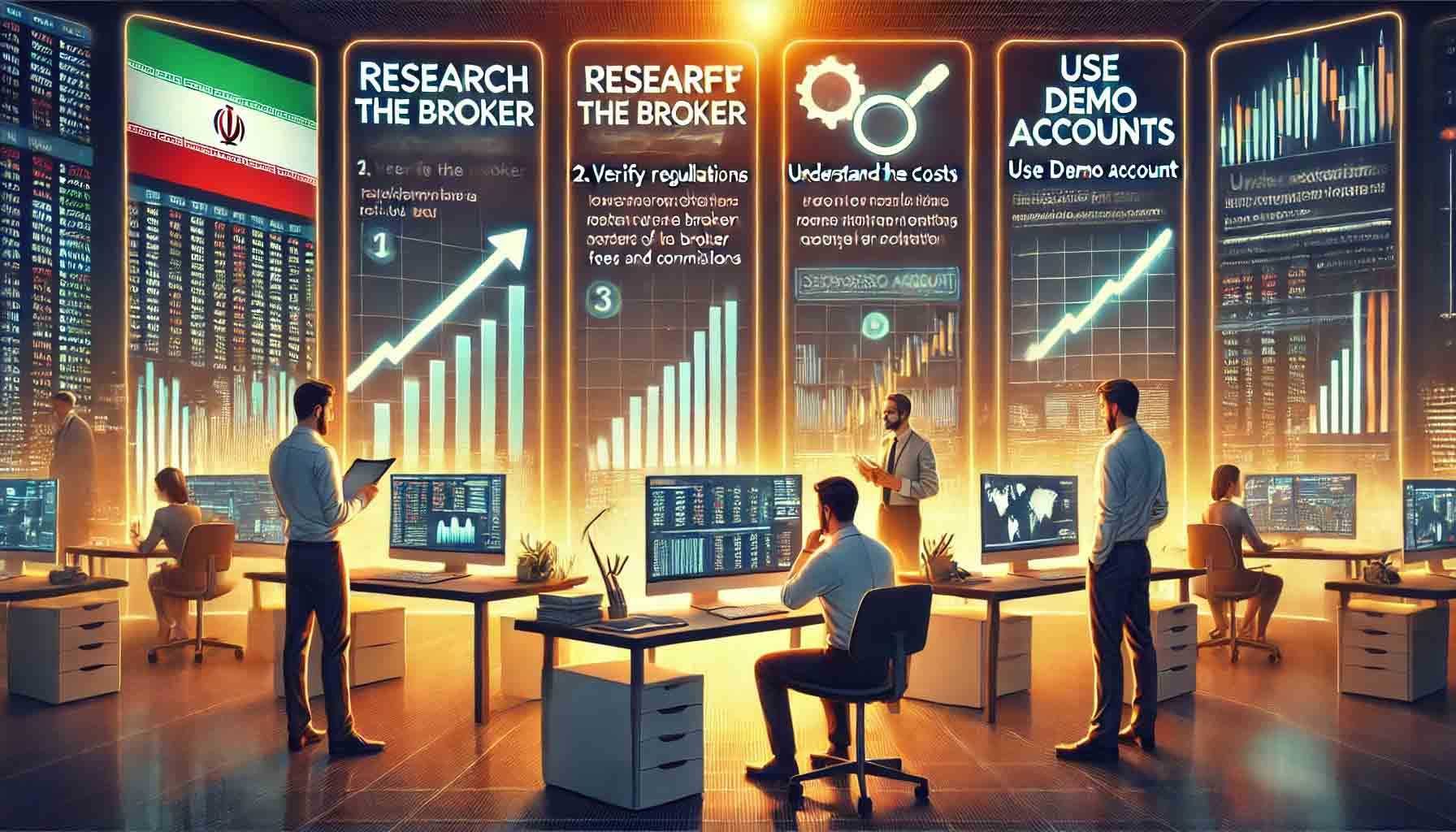 نکات مهم ثبت نام در فارکس برای ایرانیان