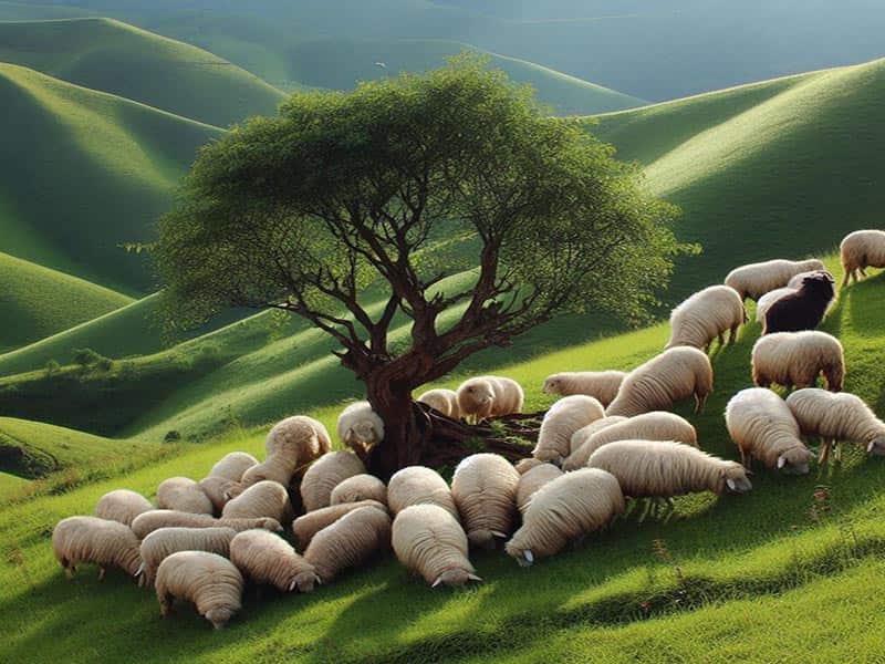 چند درصد وزن دام گوشت است؟