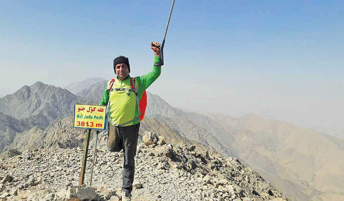از جانبازی در جنگ تا فتح کوه‌های ایران با یک پا!
