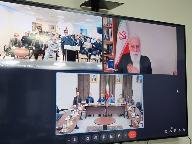 نمایندگی نشست معاون وزیرخارجه با نمایندگی ایران در نیویورک و دفتر حفاظت منافع کشورمان در واشنگتن