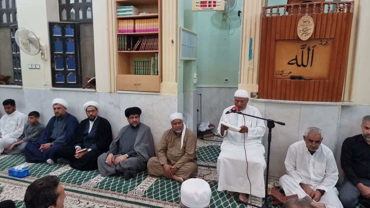 آئین  «الوداع» ماه رمضان در گناوه برگزار شد