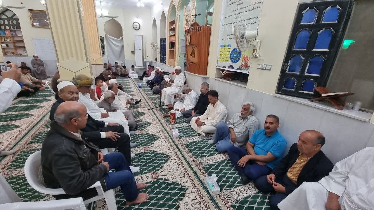آئین  «الوداع» ماه رمضان در گناوه برگزار شد