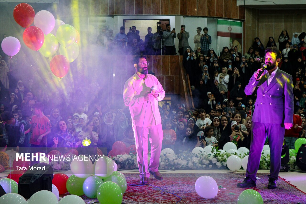 جشن بزرگ امام رضایی‌ها در رشت