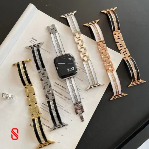 بند ساعت اپل واچ فلزی اسلیکتو